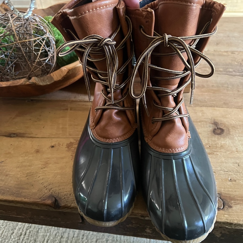 The Original Duck Boots in Brown and Black